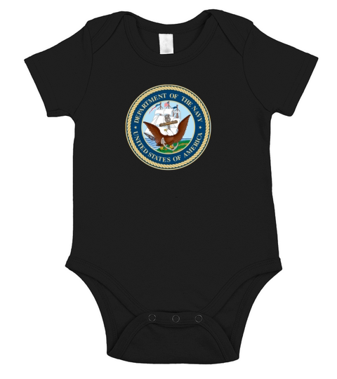 US Navy Seal Short Sleeve Baby One-Piece
