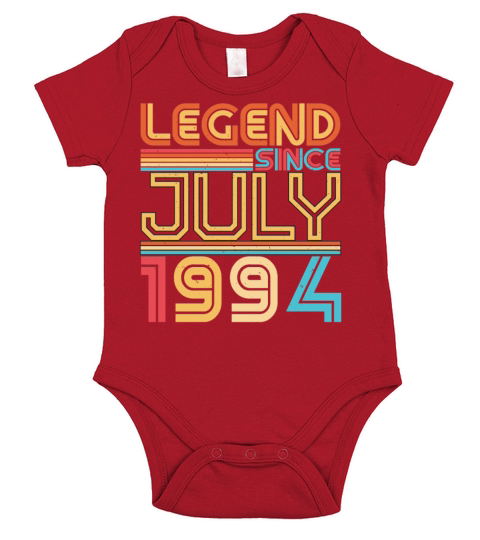 Year Of Construction July 1994 Short Sleeve Baby One-Piece