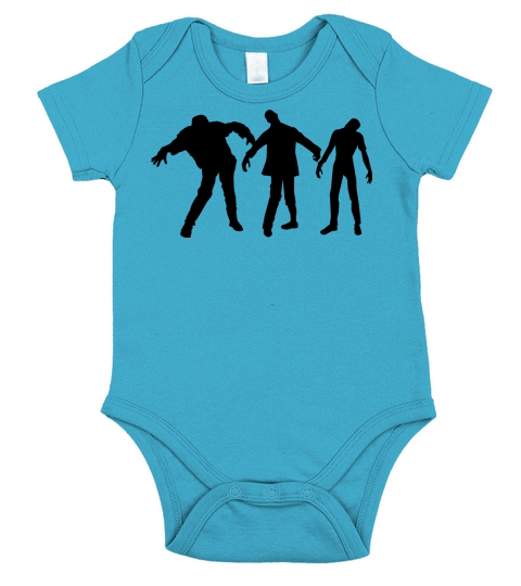 zombies Short Sleeve Baby One-Piece