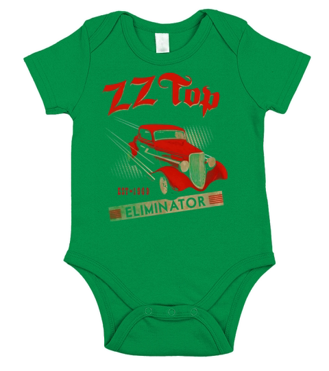 ZZ Top - Eliminator Est. 1969 T-Shirt Short Sleeve Baby One-Piece