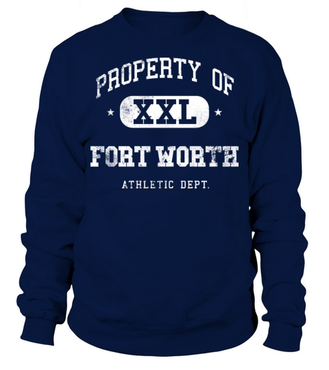 Fort Worth XXL Property of Athletic Department Sweatshirt Unisex