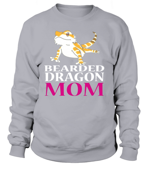 FUNNY BEARDED DRAGON MOM T-SHIRT Pet Owners Lizard Gift Sweatshirt Unisex
