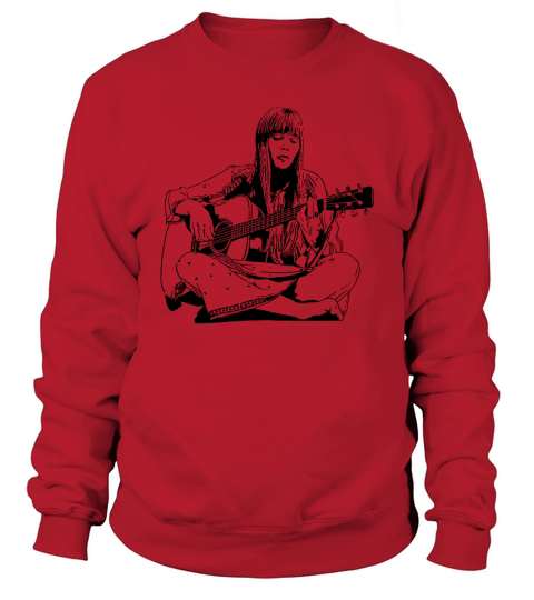 Joni Mitchell - Line Sweatshirt Unisex