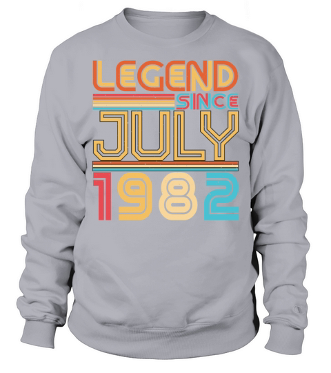 July 1982 40th Birthday Sweatshirt Unisex