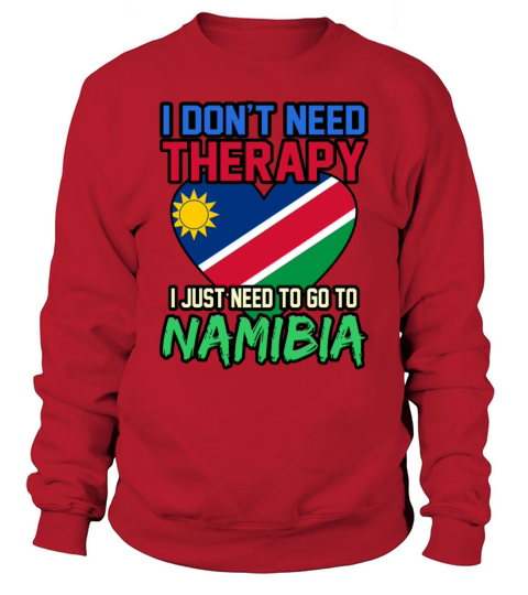 Namibia Flag Vintage Distressed Namibia Sweatshirt Unisex