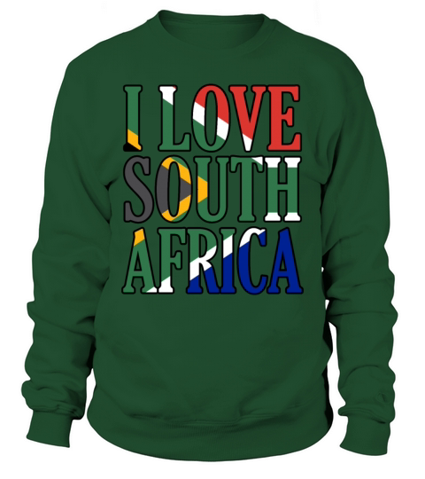 South Africa Flag Vintage Sweatshirt Unisex