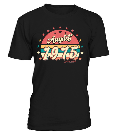 August 1975 Limited Edition T-Shirt Unisex