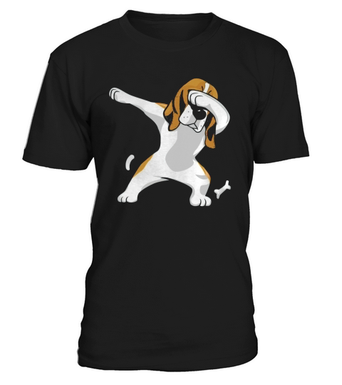 Beagle Hound Dabbing Dab Beagle Lover Puppy Fun Apparel Tee T-Shirt Unisex