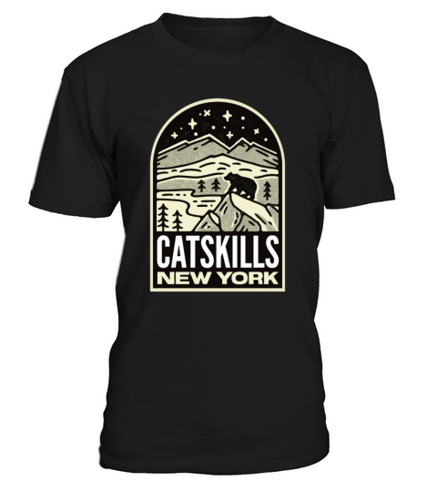 Catskills New York Mountains Vintage T-Shirt Unisex