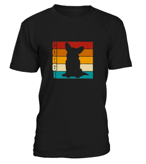 Corgi Retro Vintage T-Shirt Unisex
