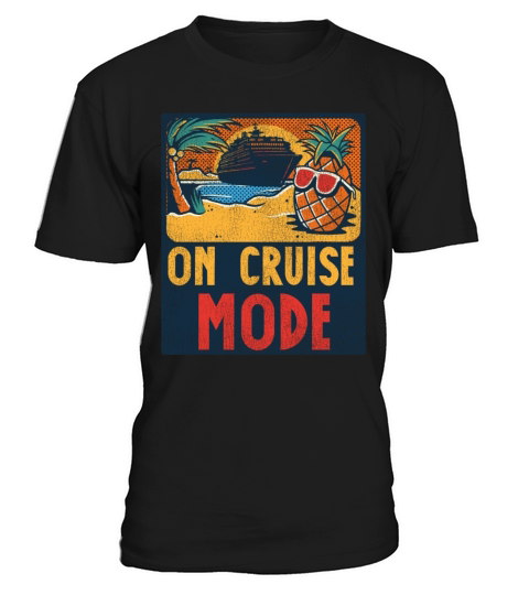Cruise Ship Vacation Vintage On T-Shirt Unisex