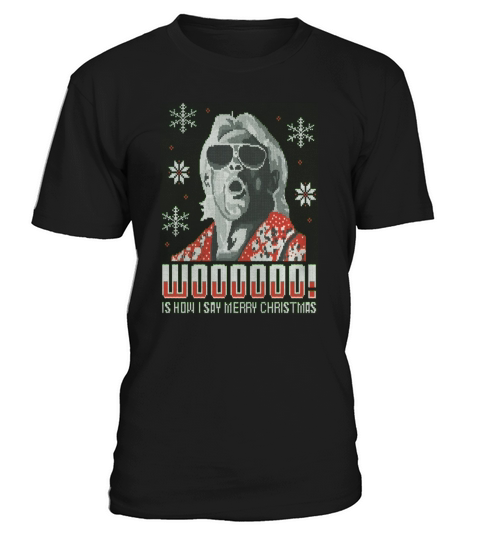Ric Flair wwe xmas Tshirt T-Shirt Unisex