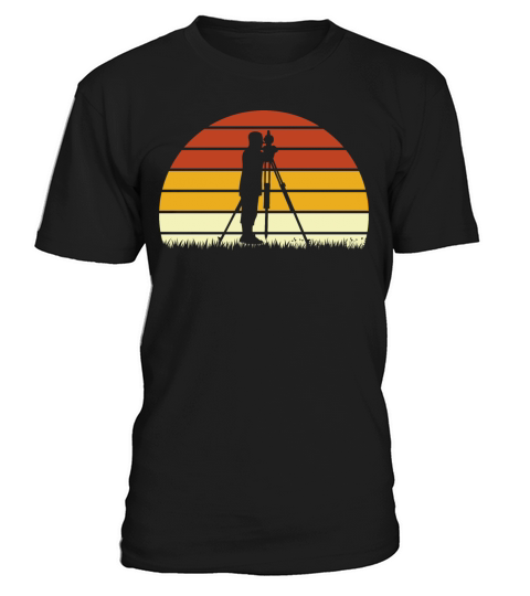 Survey Vintage Retro Color Gift For Land Surveyor T-Shirt Unisex