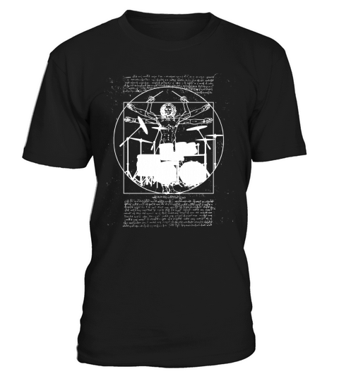 Virtruvian Drummer T-Shirt Unisex