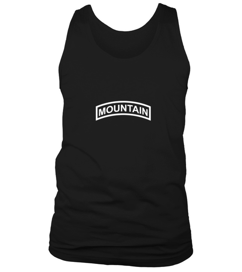 10th Mountain Division Tab T Shirt - Tank Top Unisex