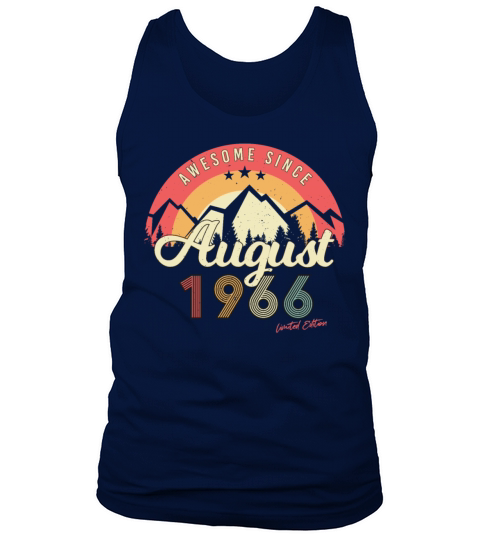 1966 August Vintage Tank Top Unisex