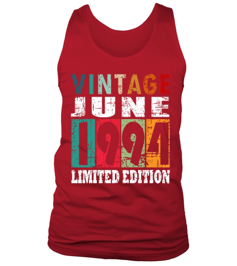 1994 vintage born in June gift Tank Top Unisex