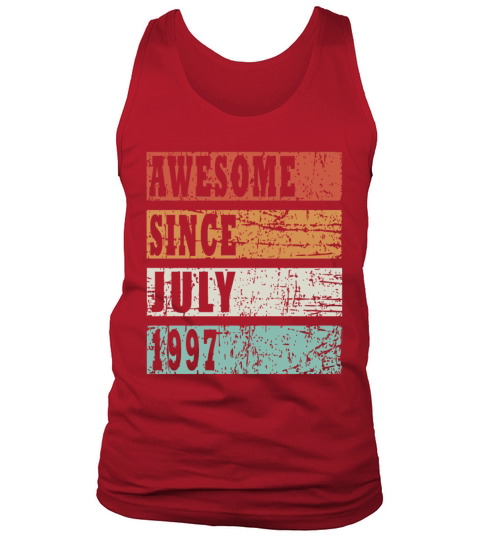 1997 July vintage born gift Tank Top Unisex