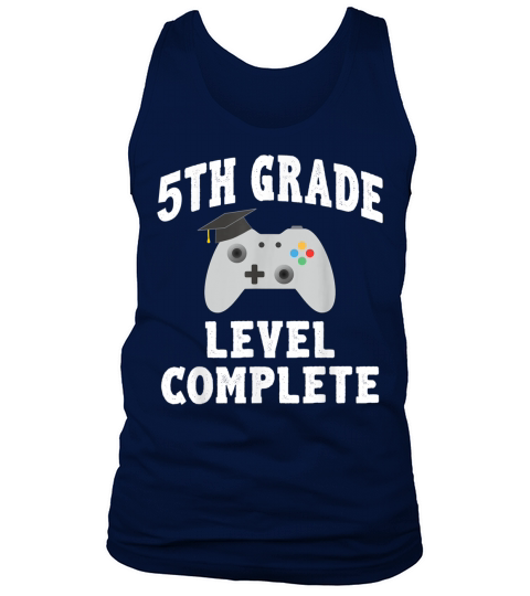 2019 5th Grade Graduation Gamer Tank Top Unisex