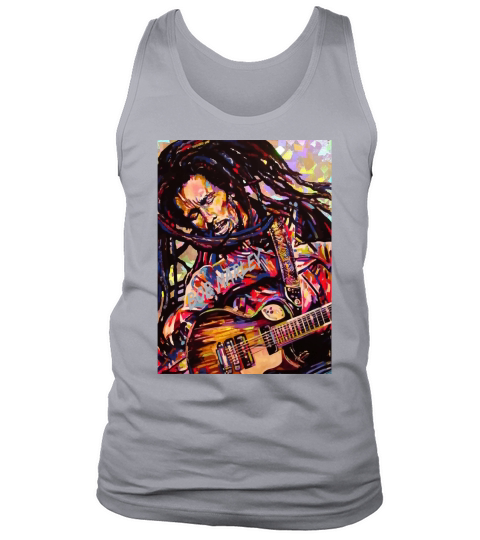 Bob Marley Art Tank Top Unisex