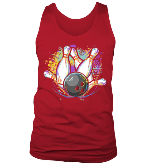 Bowling Stike Tank Top Unisex