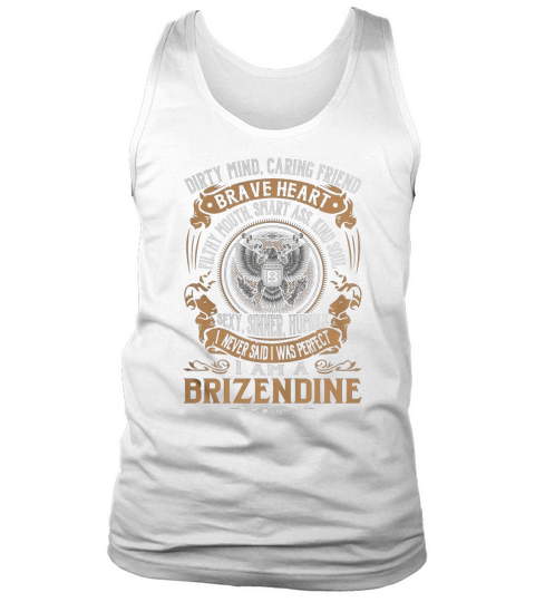 BRIZENDINE Last Name, Surname Tshirt Tank Top Unisex