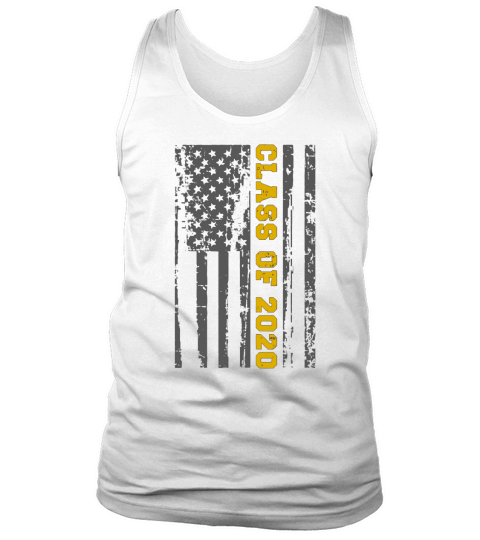 Class Of 2020 In American Flag Tank Top Unisex