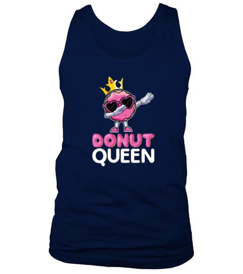Dabbing Donut Queen - Dab Dance Style Doughnut Tank Top Unisex