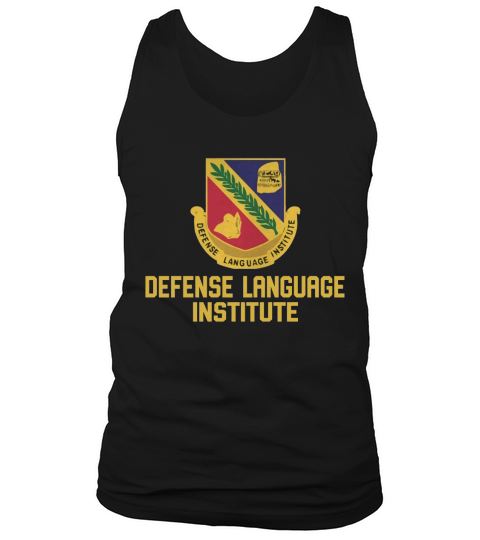 Defense Language Institute. Tank Top Unisex