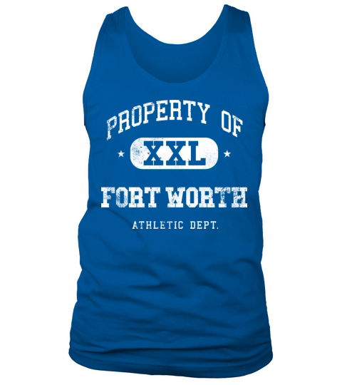 Fort Worth XXL Property of Athletic Department Tank Top Unisex