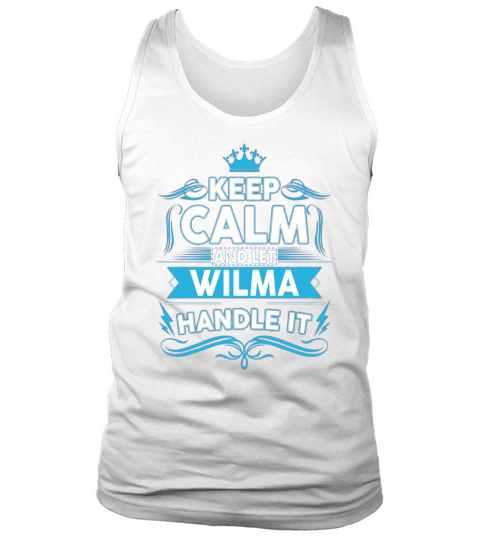 Keep calm WILMA, WILMA tshirt Tank Top Unisex