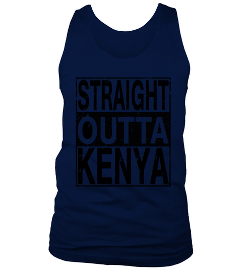 Kenya Straight Outta Kenya Tank Top Unisex