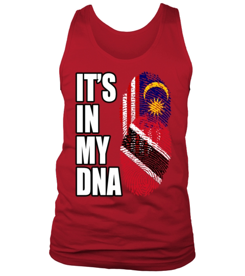 Malaysian And Trinidad Tobago Mix Heritage DNA Fla Tank Top Unisex