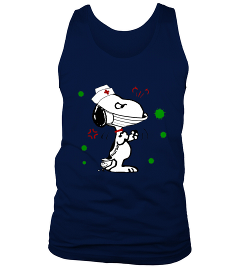 Nurse Snoopy And Woodstock Tank Top Unisex