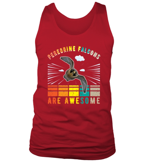 Peregrine Falcon Vintage Tank Top Unisex