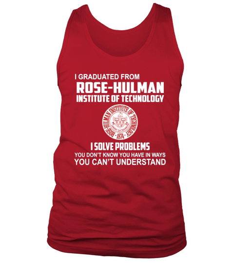 Rose-Hulman Institute of Technology Tank Top Unisex