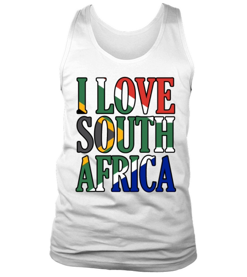 South Africa Flag Vintage Tank Top Unisex