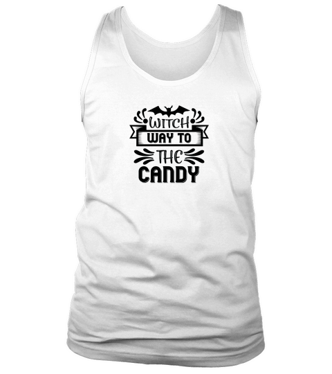Witch Way To The Candy Halloween Costume Tank Top Unisex
