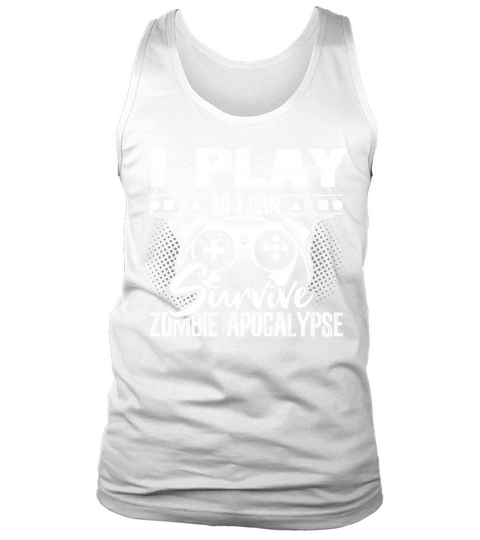 Zombie Apocalypse Virus Saying Tank Top Unisex