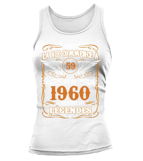 1960 La Naissance des legendes Tank top Woman