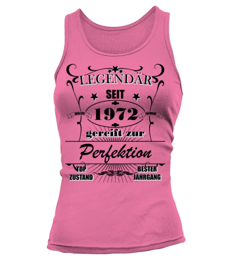 1972 Birthday Man 50 Years Decoration Funny 50s 50 Tank top Woman