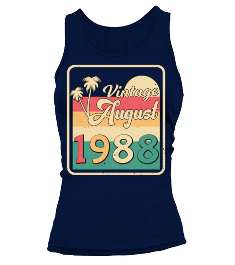 1988 August Vintage Tank top Woman