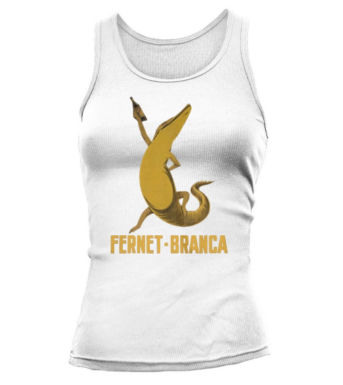 Chemise de boisson Fernet Branca Crocodile Alligator Tank top Woman