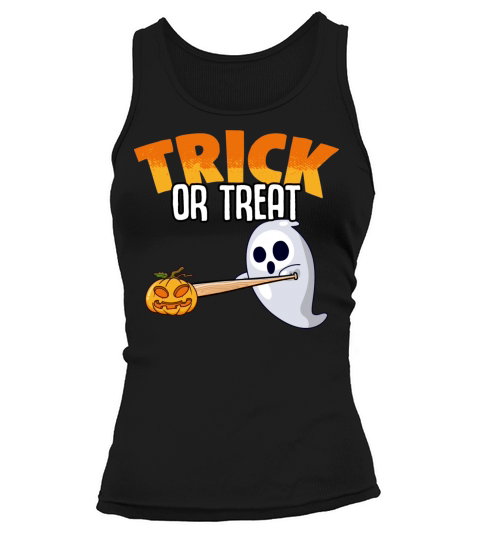 Creepy Baseball Pumpkin Ghost For Trick Or Treat Tank top Woman