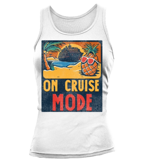 Cruise Ship Vacation Vintage On Tank top Woman