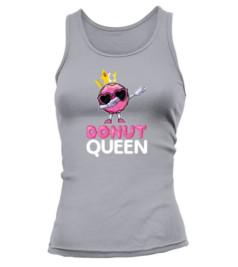 Dabbing Donut Queen - Dab Dance Style Doughnut Tank top Woman
