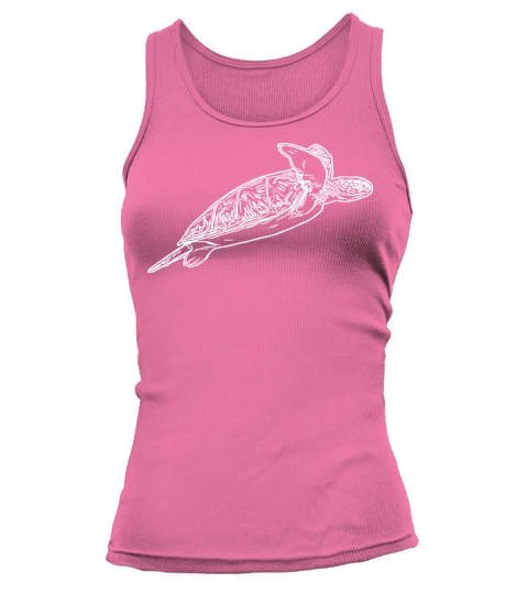 Elegant Vintage Sea Turtle Tank top Woman