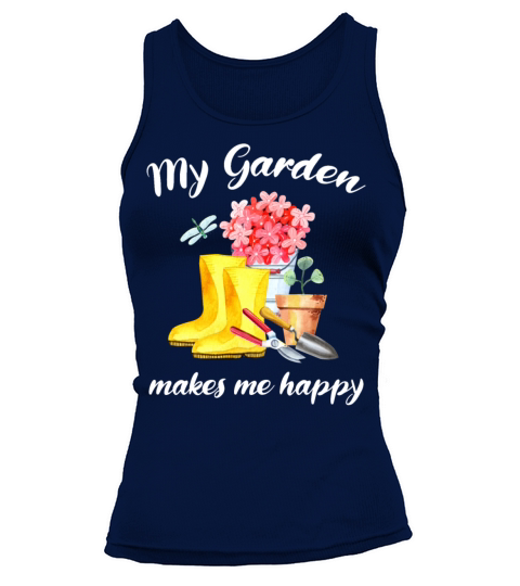 Garden Quote Hobby Gardener Gift Idea Tank top Woman
