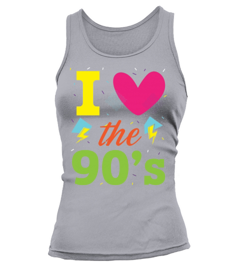 I Love The 90s 1990 Vintage Nineties Party 1990s Tank top Woman