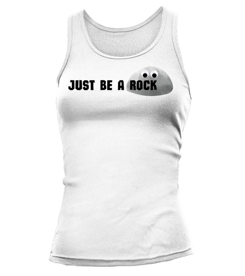Just be a rock with googly eyes Tank top Woman